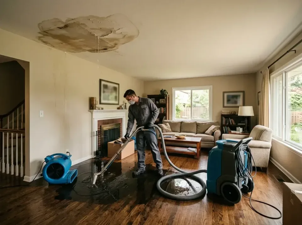 attic-pipe-burst-ceiling-drip-008 — frequently asked questions, Water Damage Restoration & Carpet Care in Home Gardens, CA